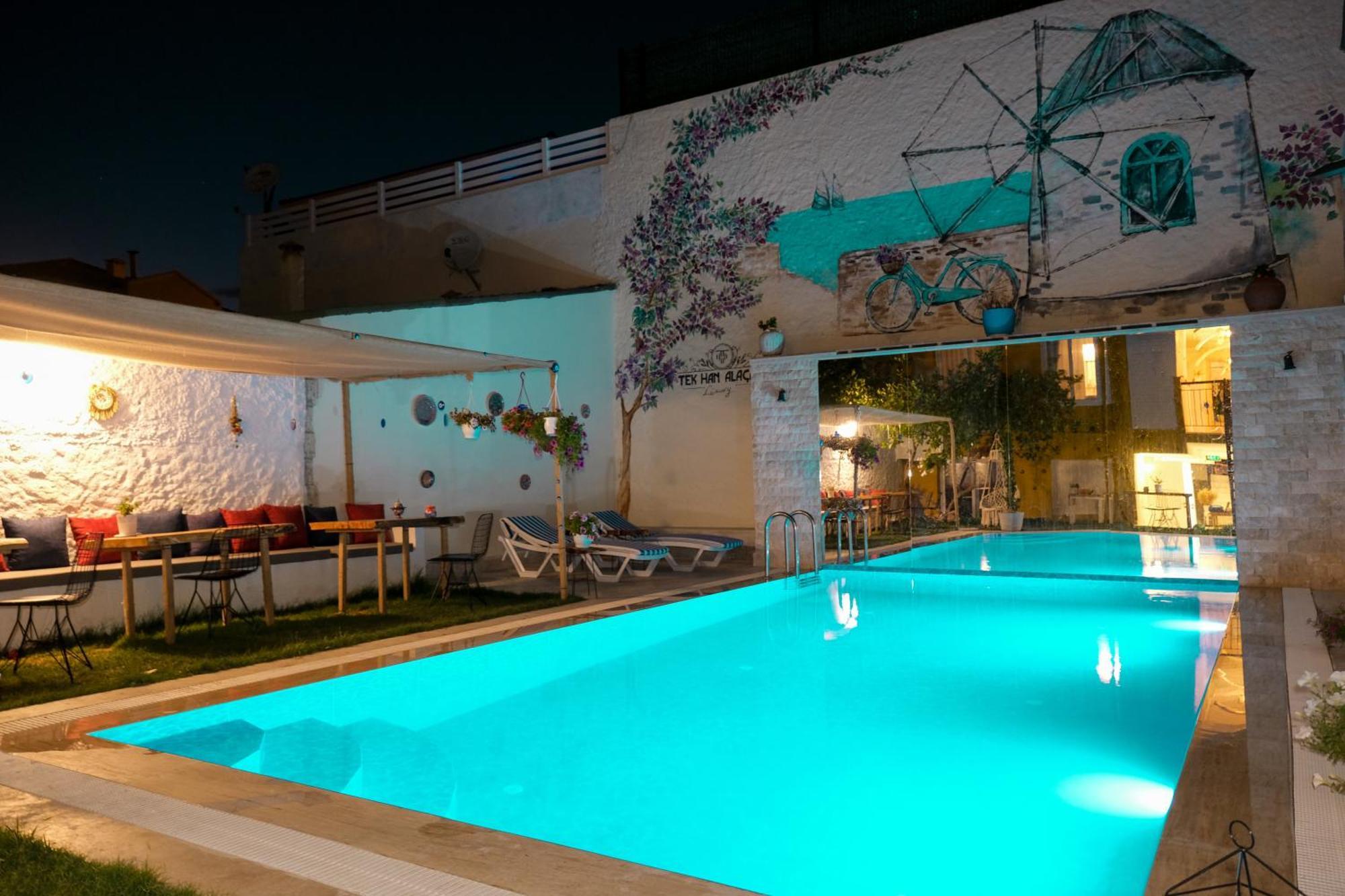 Tekhan Alacati Hotel Чесме Екстериор снимка